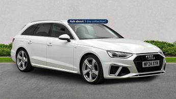Audi A4 2.0 Tfsi 40 S Line Estate 5Dr Petrol S Tronic Euro 6 (S/S) (204 