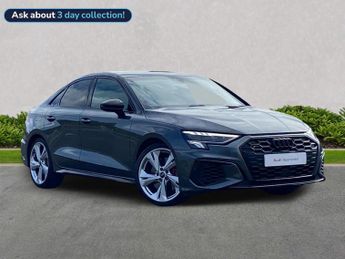 Audi A3 2.0 Tfsi Black Edition Saloon 4Dr Petrol S Tronic Quattro Euro 6