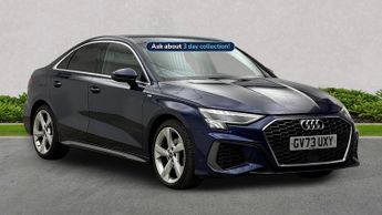 Audi A3 1.5 Tfsi 35 S Line Saloon 4Dr Petrol Manual Euro 6 (S/S) (150 Ps