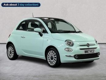 Fiat 500 1.2 Lounge Hatchback 3Dr Petrol Manual Euro 6 (S/S) (69 Bhp)