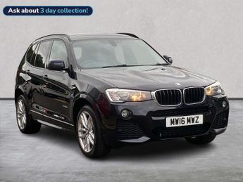 BMW X3 2.0 20D M Sport Suv 5Dr Diesel Auto Xdrive Euro 6 (S/S) (190 Ps)