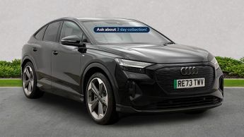 Audi Q4 150Kw 40 82Kwh Black Edition 5Dr Auto [Tech Pack]
