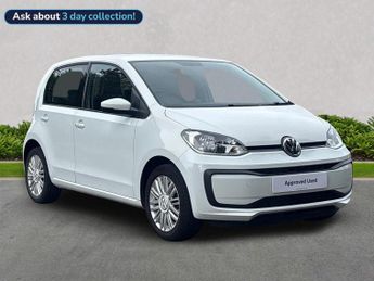 Volkswagen Up 1.0 Move Up! Hatchback 5Dr Petrol Manual Euro 6 (S/S) (60 Ps)