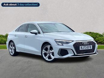 Audi A3 1.5 Tfsi 35 S Line Saloon 4Dr Petrol S Tronic Euro 6 (S/S) (150 