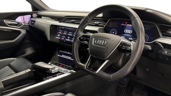 AUDI E-TRON 230Kw 50 Quattro 71Kwh Black Ed 5Dr Auto [22Kwch]
