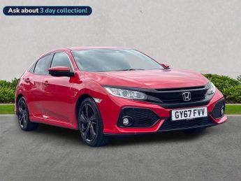 Honda Civic 1.0 Vtec Turbo Sr Hatchback 5Dr Petrol Manual Euro 6 (S/S) (129 