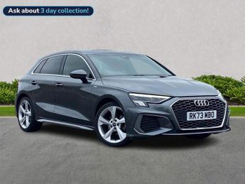 Audi A3 2.0 Tdi 35 S Line Sportback 5Dr Diesel S Tronic Euro 6 (S/S) (15