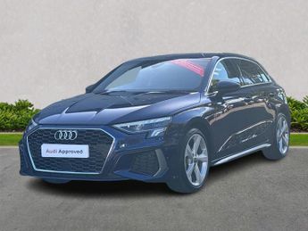 AUDI A3 1.5 Tfsi 35 S Line Sportback 5Dr Petrol S Tronic Euro 6 (S/S) (1