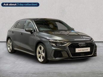 Audi A3 1.5 Tfsi 35 S Line Sportback 5Dr Petrol S Tronic Euro 6 (S/S) (1