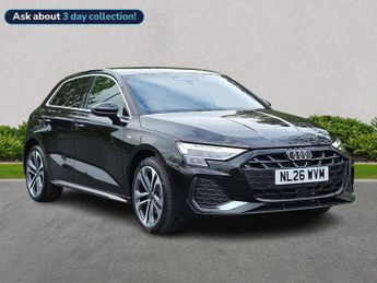 Audi A3 1.5 Tfsi E 204 S Line 5Dr S Tronic