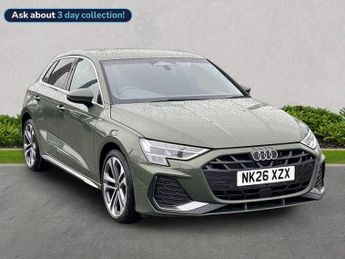 Audi A3 1.5 Tfsi S Line Sportback 5Dr Petrol S Tronic Euro 6 (S/S) (150 