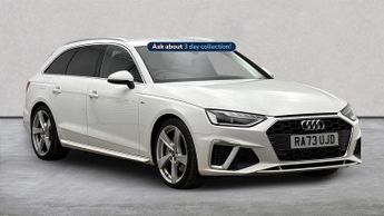 Audi A4 2.0 Tfsi 40 S Line Estate 5Dr Petrol S Tronic Euro 6 (S/S) (204 