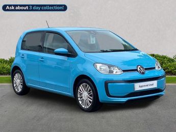 Volkswagen Up 1.0 Up! Hatchback 5Dr Petrol Manual Euro 6 (S/S) (65 Ps)