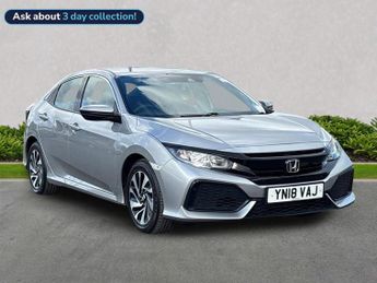 Honda Civic 1.0 Vtec Turbo Se Hatchback 5Dr Petrol Cvt Euro 6 (S/S) (126 Ps)