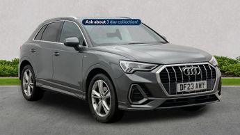 Audi Q3 1.5 Tfsi Cod 35 S Line Suv 5Dr Petrol S Tronic Euro 6 (S/S) (150