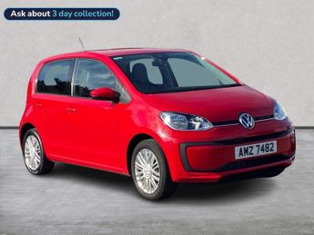 Volkswagen Up 1.0 Up! Hatchback 5Dr Petrol Manual Euro 6 (S/S) (65 Ps)