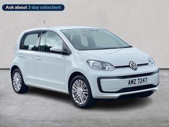 Volkswagen Up 1.0 Up! Hatchback 5Dr Petrol Manual Euro 6 (S/S) (65 Ps)