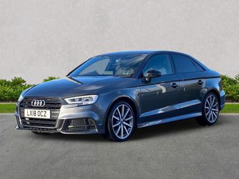 AUDI A3 1.5 Tfsi Cod Black Edition Saloon 4Dr Petrol S Tronic Euro 6 (S/