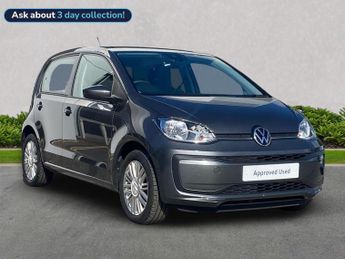 Volkswagen Up 1.0 Up! Hatchback 5Dr Petrol Manual Euro 6 (S/S) (65 Ps)