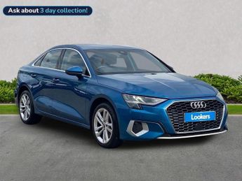 Audi A3 1.0 Tfsi 30 Sport Saloon 4Dr Petrol Manual Euro 6 (S/S) (110 Ps)