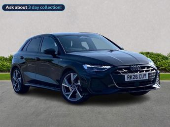 Audi A3 1.5 Tfsi 150 Black Edition 5Dr [Tech Pack]