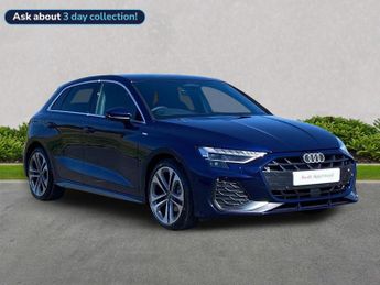 Audi A3 1.5 Tfsi S Line Sportback 5Dr Petrol S Tronic Euro 6 (S/S) (150 