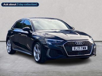 Audi A3 1.5 Tfsi 35 S Line Sportback 5Dr Petrol S Tronic Euro 6 (S/S) (1
