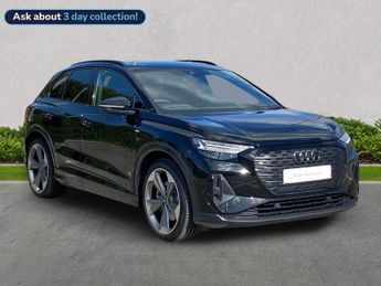 Audi Q4 210Kw 45 82Kwh Black Edition 5Dr Auto [Tech Pack]