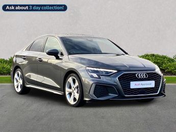 Audi A3 1.5 TFSI 35 S line Saloon 4dr Petrol S Tronic Euro 6 (s/s) (150 