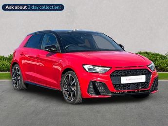 Audi A1 1.0 Tfsi 30 Black Edition Sportback 5Dr Petrol Manual Euro 6 (S/