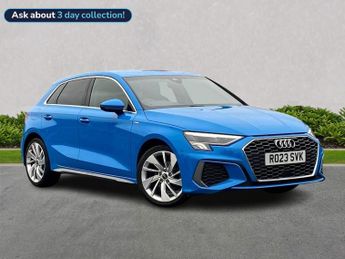 Audi A3 1.0 Tfsi 30 S Line Sportback 5Dr Petrol Manual Euro 6 (S/S) (110