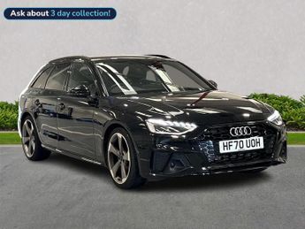 Audi A4 2.0 Tfsi 35 Black Edition Estate 5Dr Petrol S Tronic Euro 6 (S/S