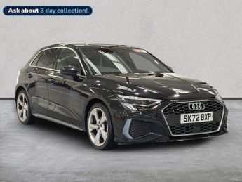Audi A3 1.0 Tfsi 30 S Line Sportback 5Dr Petrol Manual Euro 6 (S/S) (110