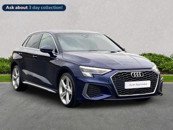 Audi A3 1.4 Tfsie 40 S Line Sportback 5Dr Petrol Plug-In Hybrid S Tronic