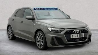 Audi A1 1.0 Tfsi 30 S Line Sportback 5Dr Petrol Manual Euro 6 (S/S) (116