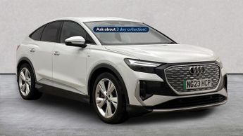 AUDI Q4 40 S Line Sportback 5Dr Electric Auto 82Kwh (204 Ps)