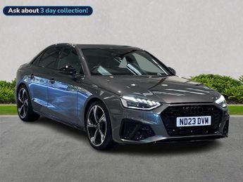 Audi A4 2.0 Tfsi 35 Black Edition Saloon 4Dr Petrol S Tronic Euro 6 (S/S