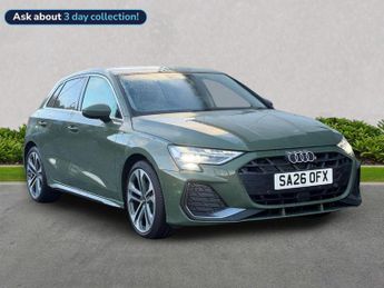 Audi A3 1.5 Tfsi 150 S Line 5Dr S Tronic [Tech Pack]