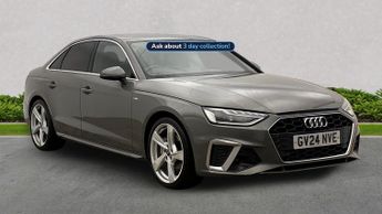 Audi A4 2.0 Tfsi 40 S Line Saloon 4Dr Petrol S Tronic Euro 6 (S/S) (204 