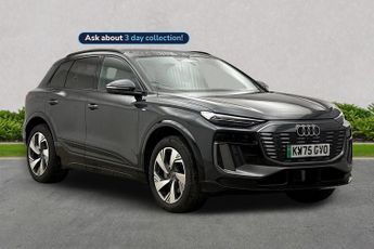 Audi Q6 e-tron 83kWh S line SUV 5dr Electric Auto (252 ps)