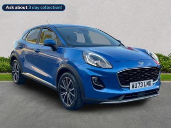 Ford Puma 1.0T EcoBoost MHEV Titanium SUV 5dr Petrol Hybrid Manual Euro 6 