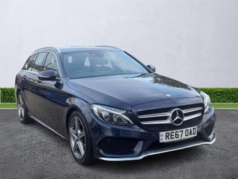 Mercedes C Class C220D Amg Line 5Dr 9G-Tronic