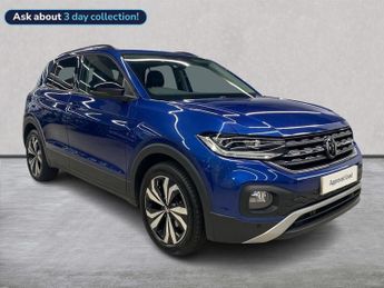 VOLKSWAGEN T-CROSS 1.0 Tsi Black Edition Suv 5Dr Petrol Manual Euro 6 (S/S) (110 Ps