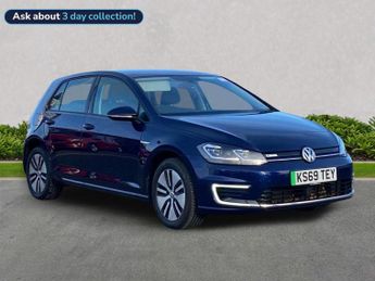 Volkswagen Golf 35.8kWh e-Golf Hatchback 5dr Electric Auto (136 ps)
