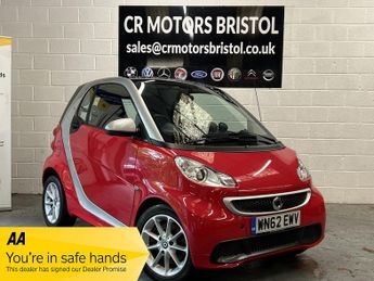 Smart ForTwo 1.0 Passion Coupe 2dr Petrol SoftTouch Euro 5 (84 bhp)