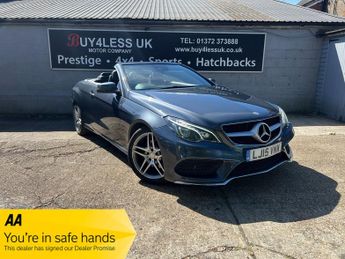 Mercedes E Class 2.1 E250 CDI AMG Line Cabriolet 2dr Diesel G-Tronic+ Euro 5 (s/s