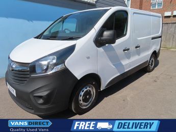 Vauxhall Vivaro 2900 1.6 CDTI ECOFLEX TWIN DOORS P SENSORS SWB