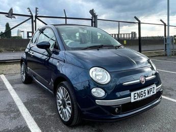 Fiat 500 1.2 Lounge Convertible 2dr Petrol Dualogic Euro 6 (s/s) (69 bhp)