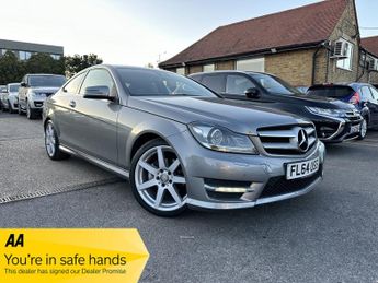 Mercedes C Class 1.6 C180 AMG Sport Edition Coupe 2dr Petrol G-Tronic+ Euro 6 (s/