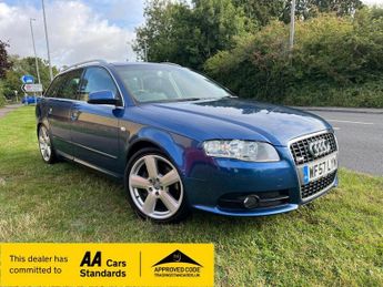 Audi A4 AVANT 2.0T FSI S LINE QUATTRO Auto 5-Door 11 SERVICES RARE CAR U